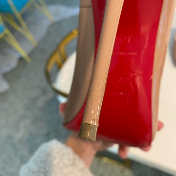 Iconic beige So Kate Christian Louboutin stilettos 120 mm heel, size 37.5 - Picture 11 of 14